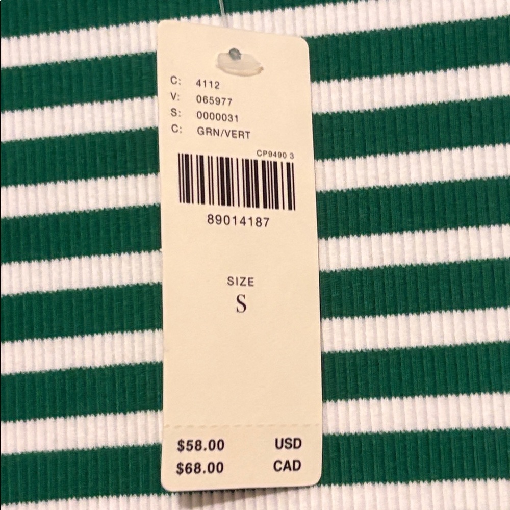 Maeve Puff-Sleeve Striped Top from Anthropologie - Picture 5 of 6